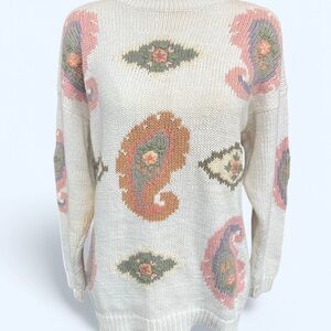 vintage knitted sweater